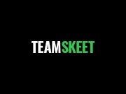 TeamSkeet - Lucky Stud Plays With His Stepsis Karlee Grey's Huge Tits While She Slobbers His Cock 1/16
