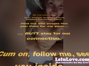 Babe reveals daily candid adventures from double creampie closeups & leaks to frustrated rants and all in between - Lelu Love 1/16