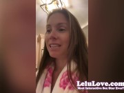Babe reveals daily candid adventures from double creampie closeups & leaks to frustrated rants and all in between - Lelu Love 8/16