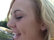 Hot Blonde Fucking Threesome 6/16