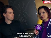 BUMSBESUCH - Big Tits Beauty Anike Ekina Surprises Fan With Her Pussy - LETSDOEIT 2/16