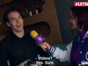 BUMSBESUCH - Big Tits Beauty Anike Ekina Surprises Fan With Her Pussy - LETSDOEIT 3/16