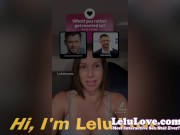 Babe flashing upskirt cunt outside, revealing celeb crushes on TikTok, behind the scenes makeup bday photoshoot - Lelu Love 14/16