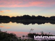 Babe flashing upskirt cunt outside, revealing celeb crushes on TikTok, behind the scenes makeup bday photoshoot - Lelu Love 2/16