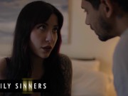 Family Sinners - Alex Tells His Stepsis Goth Charlotte 'I Can Satisfy Your Need Better Than Your BF' 3/16