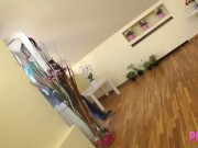 Luscious Dark Haired Teen Olivia Milks A Wide Dick With Her Gaping Asshole! 2/16