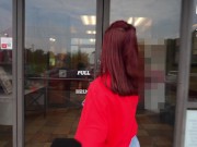 Fast Food Teen Girl With Braces Joins Couple For A Hot 3Some 😋😈❤️ 2/16