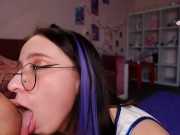 Stepsister Cheerleader Such a SLUT After Classes Always Hungry For Cock In Her Holes 1/16