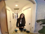 Stunning brunette bombshell takes your cock deep in VR 2/16