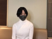 ショートカット美女のフェラとイラマを味わい尽くす→ごっくん①。Taste the blowjob and deep-throating of a beautiful short-cut girl ① 4/16