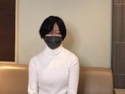 ショートカット美女のフェラとイラマを味わい尽くす→ごっくん①。Taste the blowjob and deep-throating of a beautiful short-cut girl ① 7/16