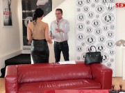 VIP SEX VAULT - European Model Kira Queen Seduced And Banged Deep By Interviewer 2/16