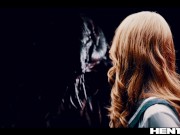 Hardcore anal fuck with aliens and russian redhead 7/16