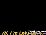 Cam babe recording customs behind the scenes & vibrator masturbation orgasm with hair fetish - Lelu Love 14/16