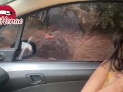 LINA HENAO SE SUBE EN EL CARRO DE UNN EXTRAÑO Y FOLLAN  EN LA CARRETERA 🚘🙈😈🍆 7/16
