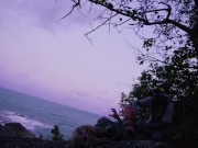 Alternative TATTOO girl in ropes of LILY LU - public bondage, kinbaku, shibari, rope play, goth, alt, punk 14/16