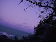 Alternative TATTOO girl in ropes of LILY LU - public bondage, kinbaku, shibari, rope play, goth, alt, punk 15/16