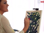 VIP SEX VAULT - Big Ass MILF Tina Kay Got Her Pussy Fucked In Hot Threeway 3/16