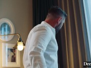 Deeper. Bust blonde has affair 2/16