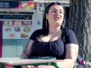 MILF with ENORMOUS TITS celebrates her porn comeback with a hard dicking! 5/16