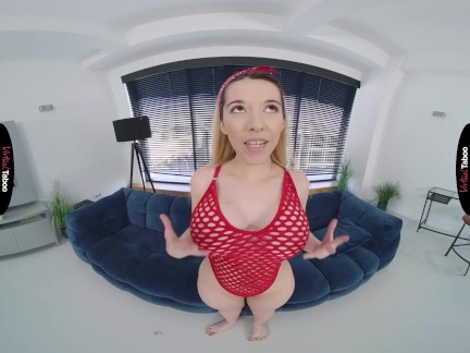 VIRTUAL TABOO - Squeezed Into The Red Swimsuit