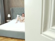 Horny college girl from Ukraine sucks BBC and enjoys playing with foreskin 1/16