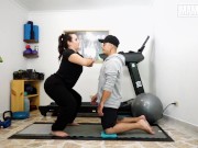 MAMACITAZ - BBW Latina Nana Bronw Trains Her Body Before Getting Fucked 2/16