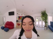 Creating A Waterfall Of Pussy Juices For Tattooed Asian Teen Babe Avery Black 3/16