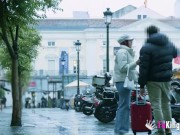 Rosie takes home 2 dudes she met in the street and fucks 'em for good 2/16