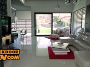 POV - Blonde petite burglar Jayla de Angelis submits 2/16