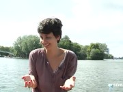 Ersties: Brunette Girl Plays With Herself For Us To See 13/16