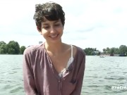 Ersties: Brunette Girl Plays With Herself For Us To See 2/16