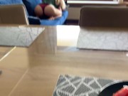 I just wanted to have a bite to eat, but I saw the sweet ass of my stepsister. Doggy and Cowgirl 1/16