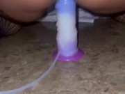 fucking me first time bad dragon dildo two massive creampie(Jennyfer Quenn) 14/16