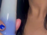 fucking me first time bad dragon dildo two massive creampie(Jennyfer Quenn) 2/16