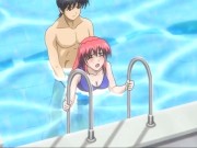 Hentai Pros - 2 Hot Babes Hitomi & Mina Fuck Hitomi's Stepbro In A Steamy Wet Threesome 1/16