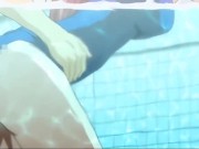 Hentai Pros - 2 Hot Babes Hitomi & Mina Fuck Hitomi's Stepbro In A Steamy Wet Threesome 2/16