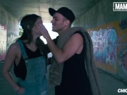 MAMACITAZ - Cute Girl Evelina Darling Loves To Get Stuffed With Cock In Public 1/16