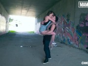 MAMACITAZ - Cute Girl Evelina Darling Loves To Get Stuffed With Cock In Public 2/16