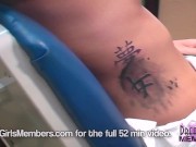Wild One Ava Sits Nude In The Tattoo Chair 6/16