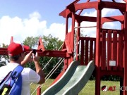 Naughty pokemon girl gets caught and fucked hard outside 2/16