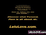 Babe eats huge salad while talking on live webcam show before putting on bikini & taking pics by pool - Lelu Love 2/16