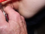 DSC12-2) Older guy hard fucks slender little Reagan Reid multiple positions, finishes with cumshot 7/16