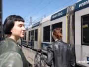 Ersties: Amateur Lesbians Have Threeway Sex 3/16