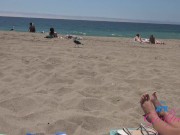 Beach fun hanging out with amateur pornstar Kimmy Kimm (Blowjob) GFE POV 12/16