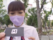 Trailer- Picking Up Girls Randomly On Street EP.9 - Flight Attendant-MDAG-0009 3/16