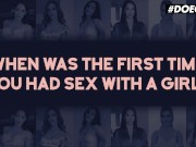 DOEGIRLS - Small Tits Babe Stefanie Masturbates In The Shower To Orgasm 10/16