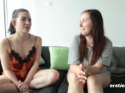 Ersties: Nervous Babe Has Her First Lesbian Sex Experience 10/16