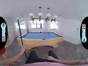WETVR Small Tit Babe April Valentino POV VR Fucked After A Game Of Pool 2/16