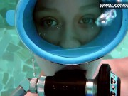 On of the hottest pornstars Minnie in the pool 2/16